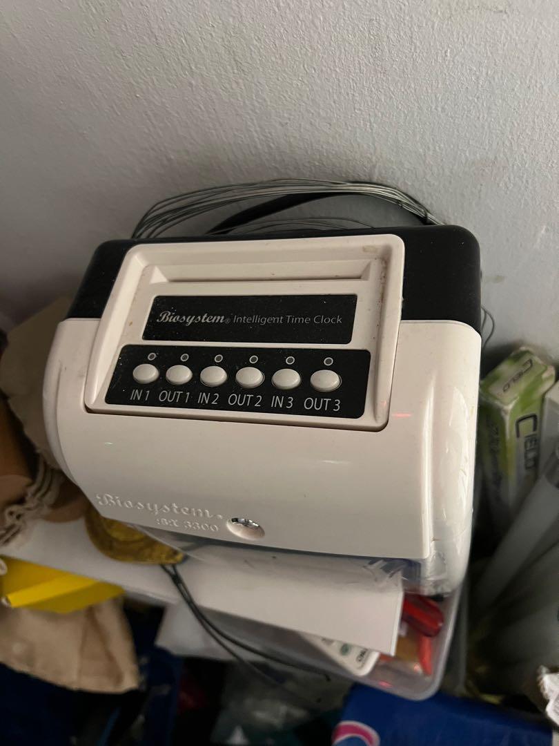Biosystem BX3300 Punch Card Machine, Everything Else, Others on Carousell