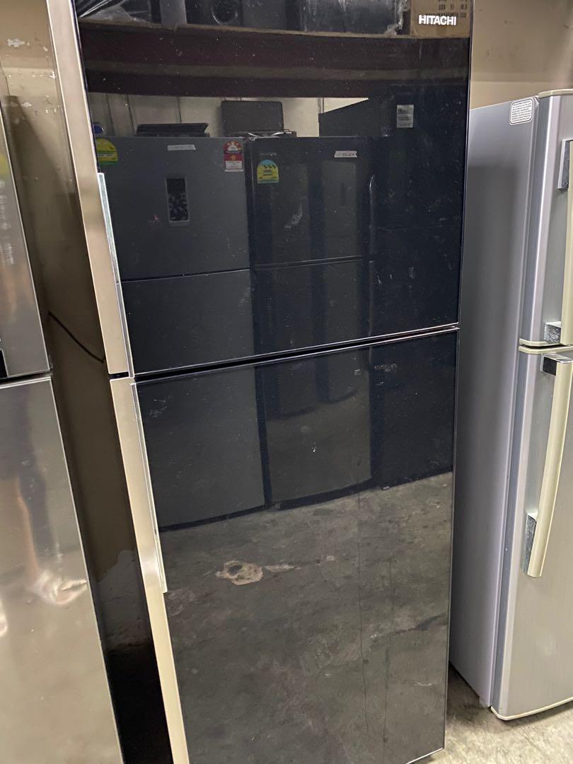 Hitachi fridge glass hot sale door