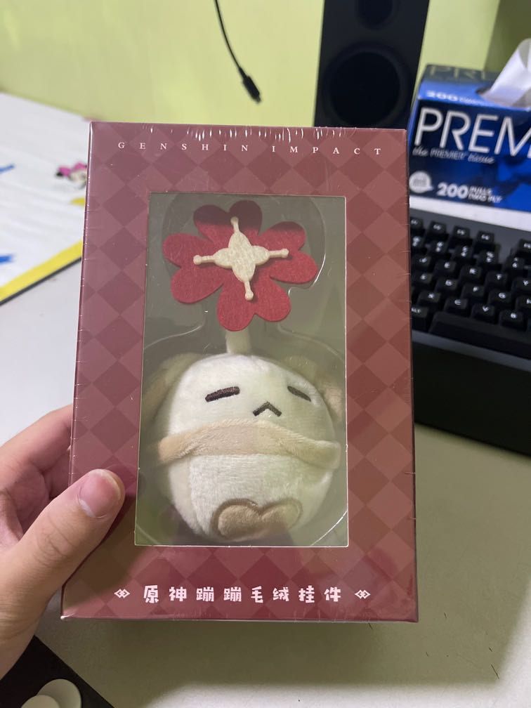 BNIB Official Genshin Impact Klee Sleepy Dodoco Plushie jumpty dumpty ...