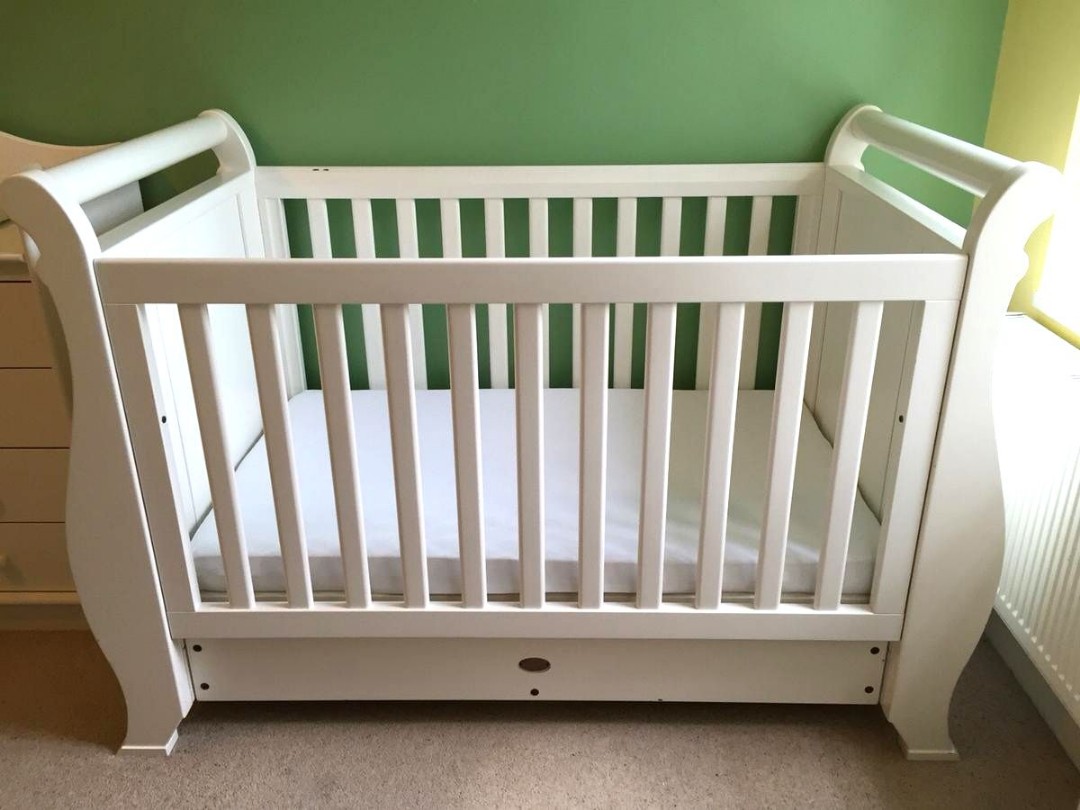 Boori country collection sleigh hot sale cot