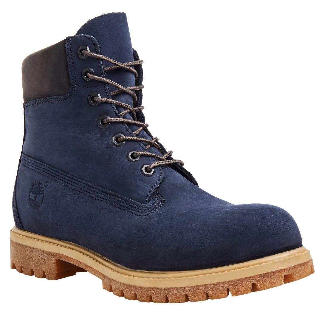 Mens blue timberland boots online