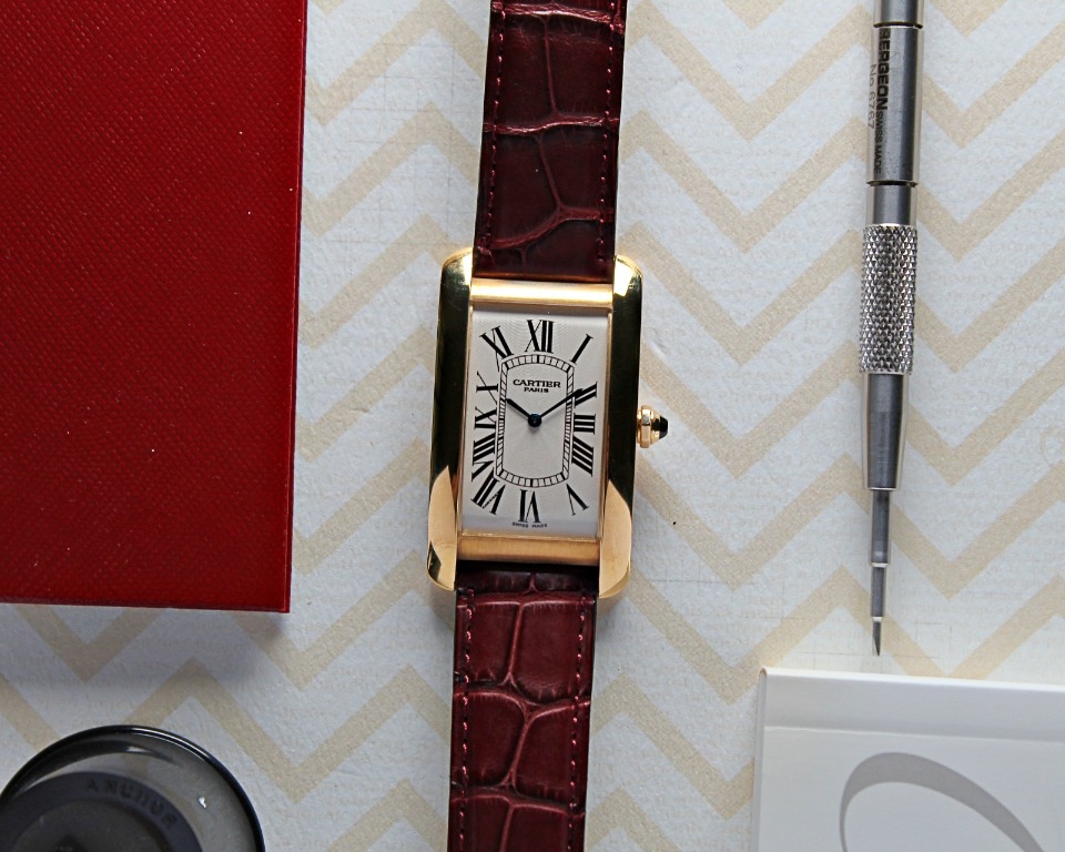 Cartier tank shop americaine vintage