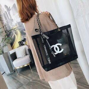 Chanel mesh tote bag, Women's Fashion, Bags & Wallets, Tote Bags on  Carousell