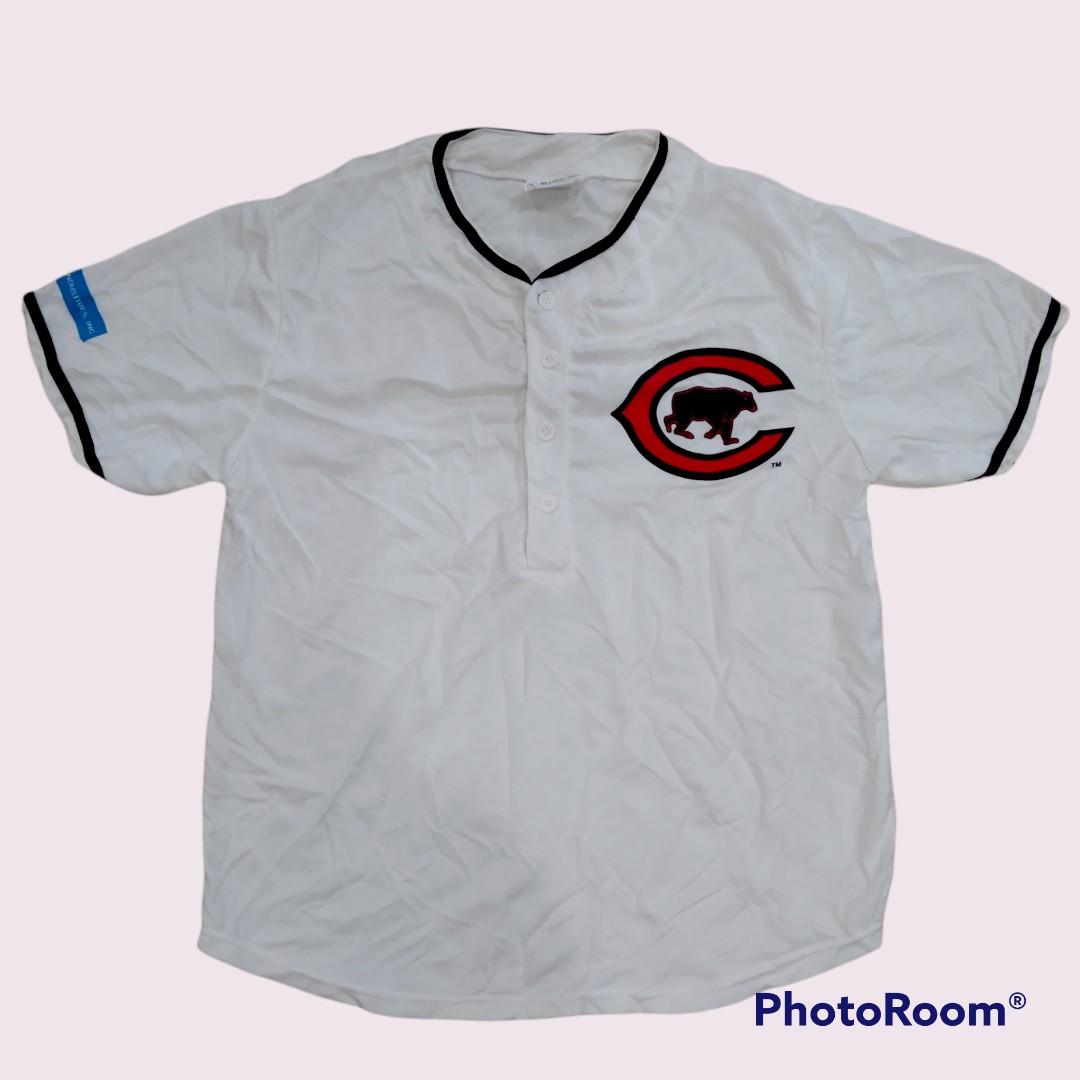 Men's Majestic Retro Throwback 1916 Chicago Cubs Jersey Made in