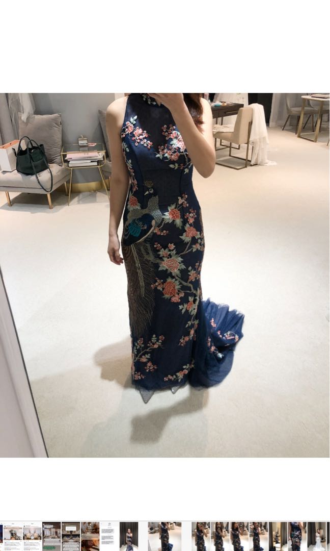 Cinobi peacock wedding gown Rental Sale Women s Fashion