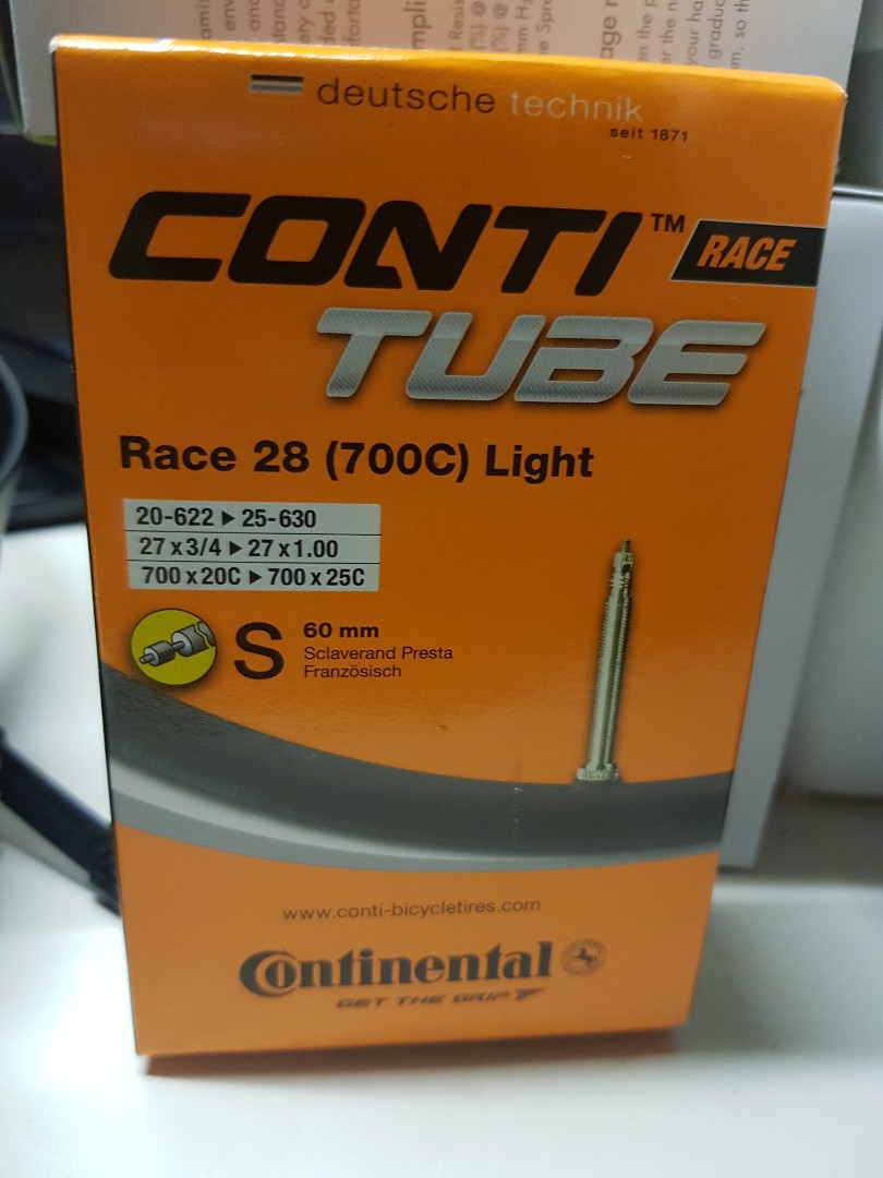 Continental race 28 light tube, Sports 