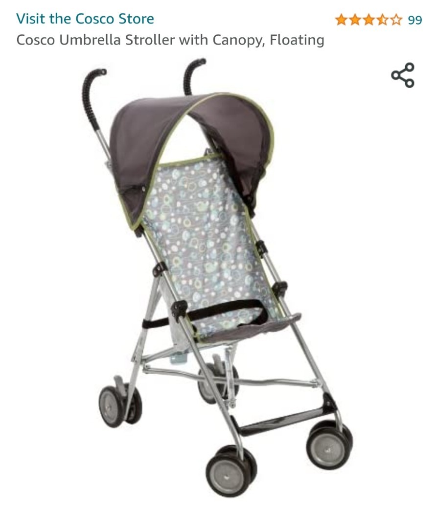 Cosco brand umbrella type stroller, Babies & Kids, Going Out, Strollers