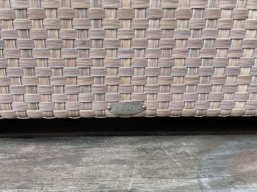 Dedon Outdoor Sofa Unit, Furniture & Home Living, Outdoor Furniture on