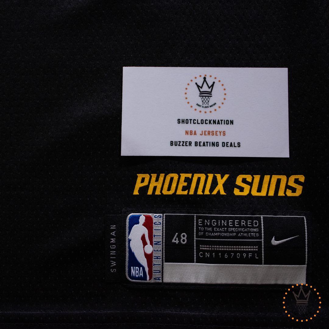 Nike NBA Retro Jersey Vest SW Fan Edition Phoenix Suns Devin Booker 1 Black CN1773-013 US XXL