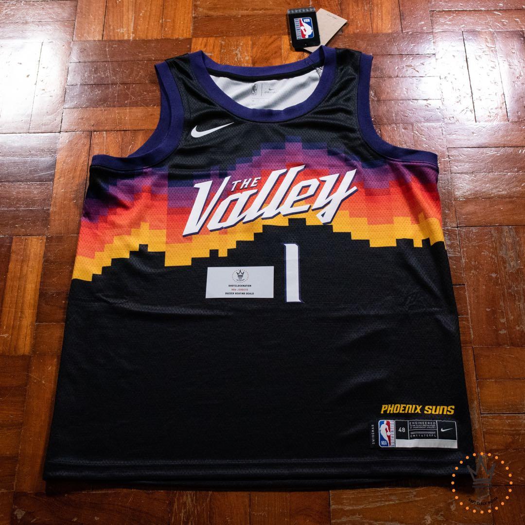 BNWT Authentic Nike Men's NBA Suns 'The Valley' City Edition Swingman  Jersey - XL