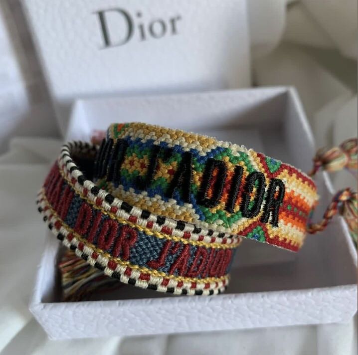 Christian dior rainbow bracelet cheap