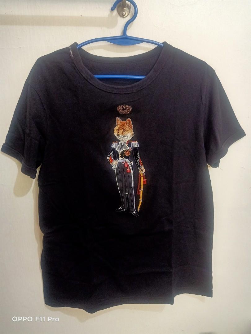 Dolce gabbana fox t sale shirt