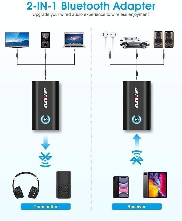 Elegiant bluetooth transmitter clearance pairing