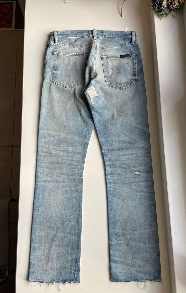 Fear of God 7th Collection 5-year indigo Vintage Wash Jeans, 男裝