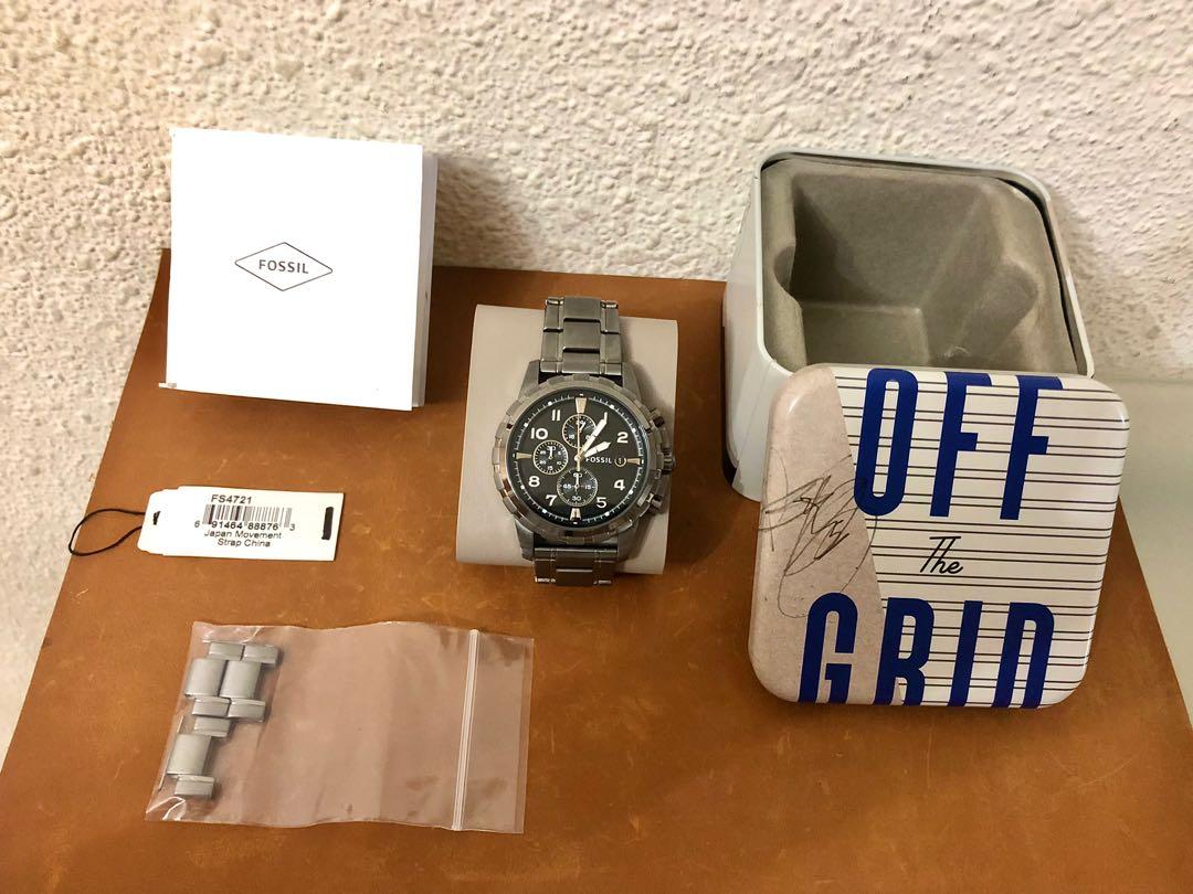 Fossil Watch Dean FS4721 Chronograph
