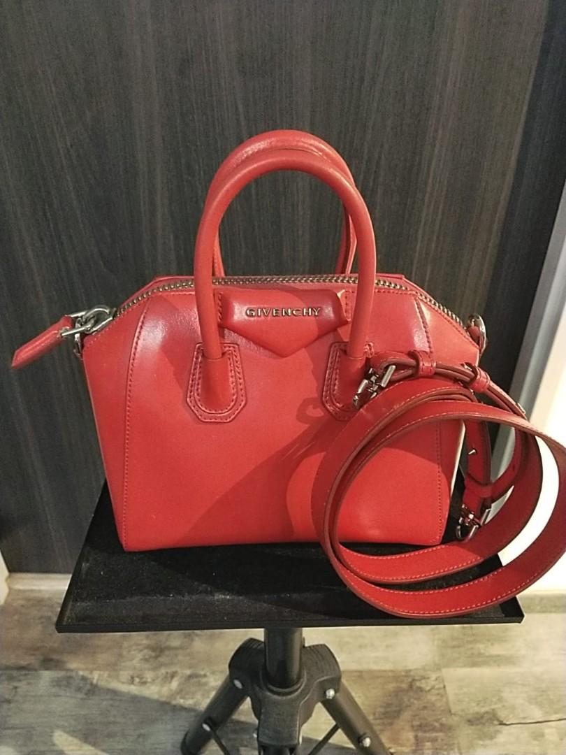 Givenchy red mini clearance antigona