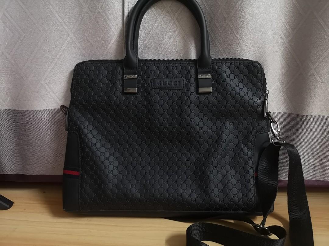 Gucci laptop document bag Women s Fashion Bags Wallets Purses