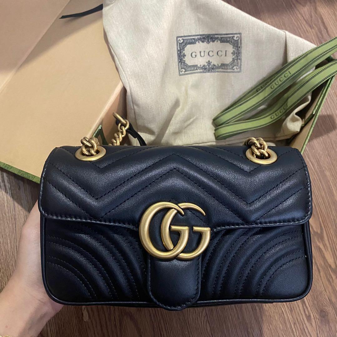 Gucci marmont size new arrivals 22
