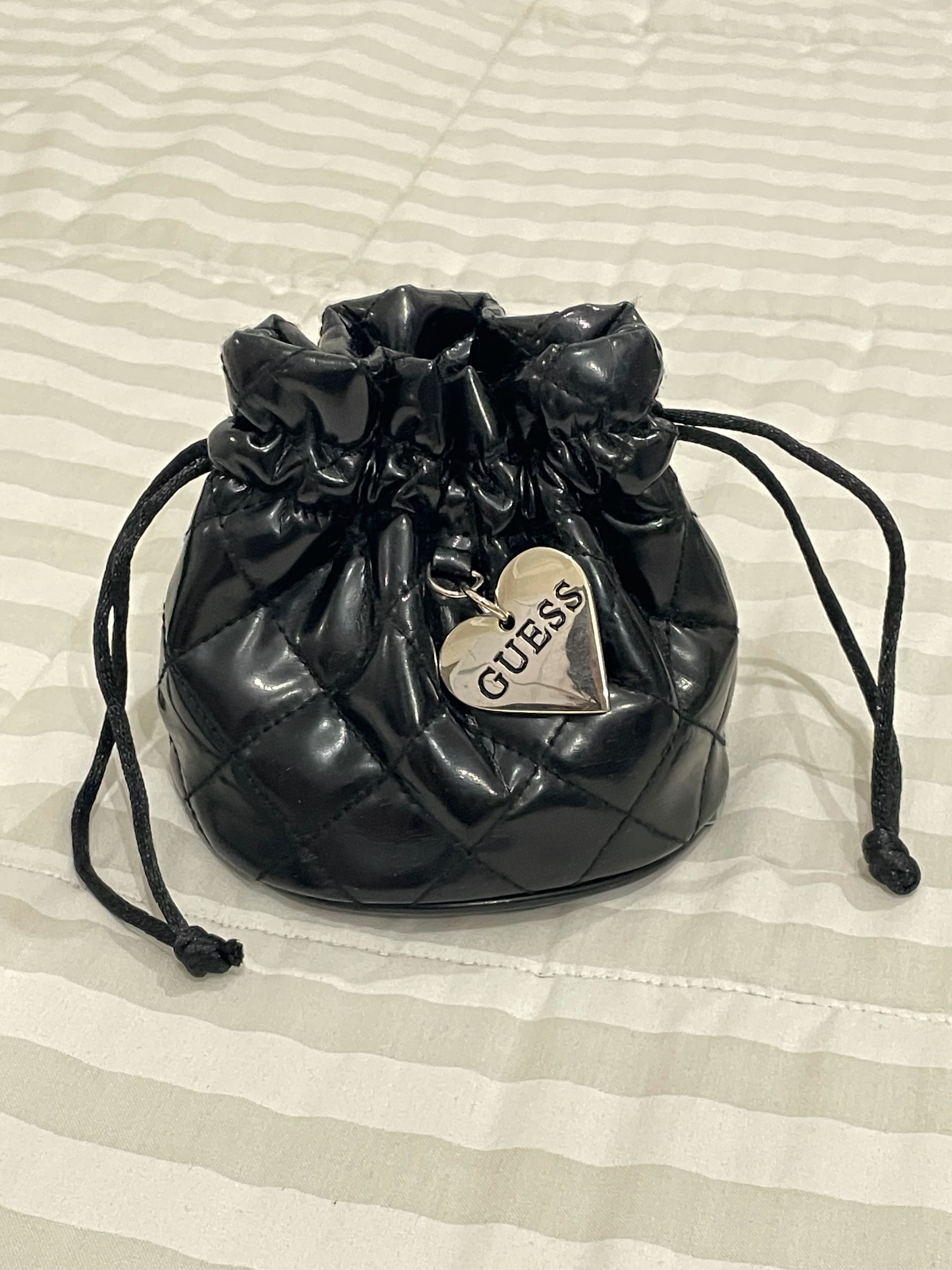 guess drawstring bag