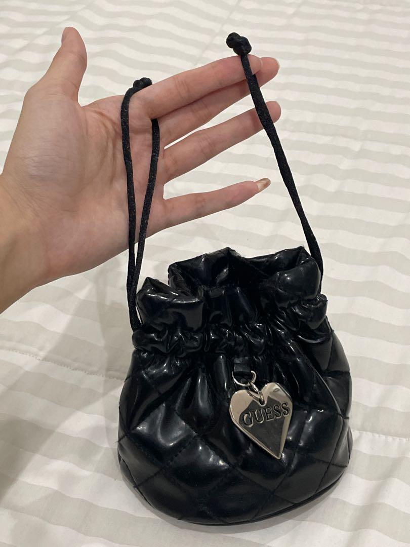 guess drawstring bag