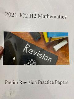 H2 Math prelim papers