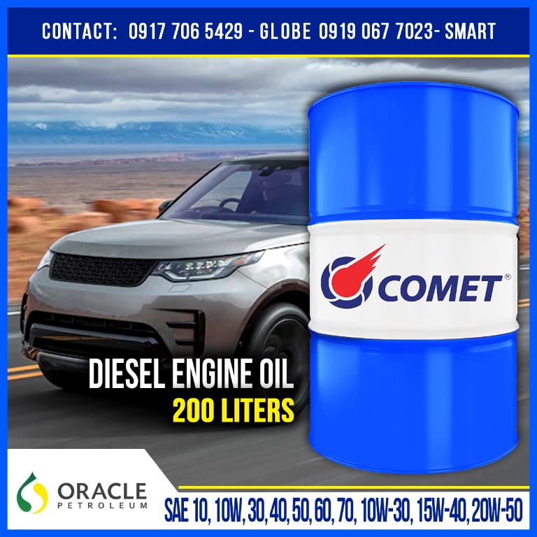 Heavy Duty Diesel Engine Oil DRUM 200L, Car Parts & Accessories