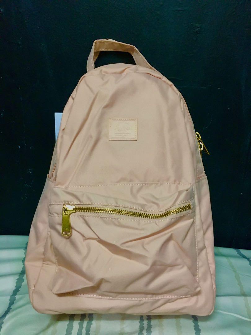 RUSH SALE Herschel Small Light Cameo Rose Women s Fashion Bags Wallets Backpacks on Carousell