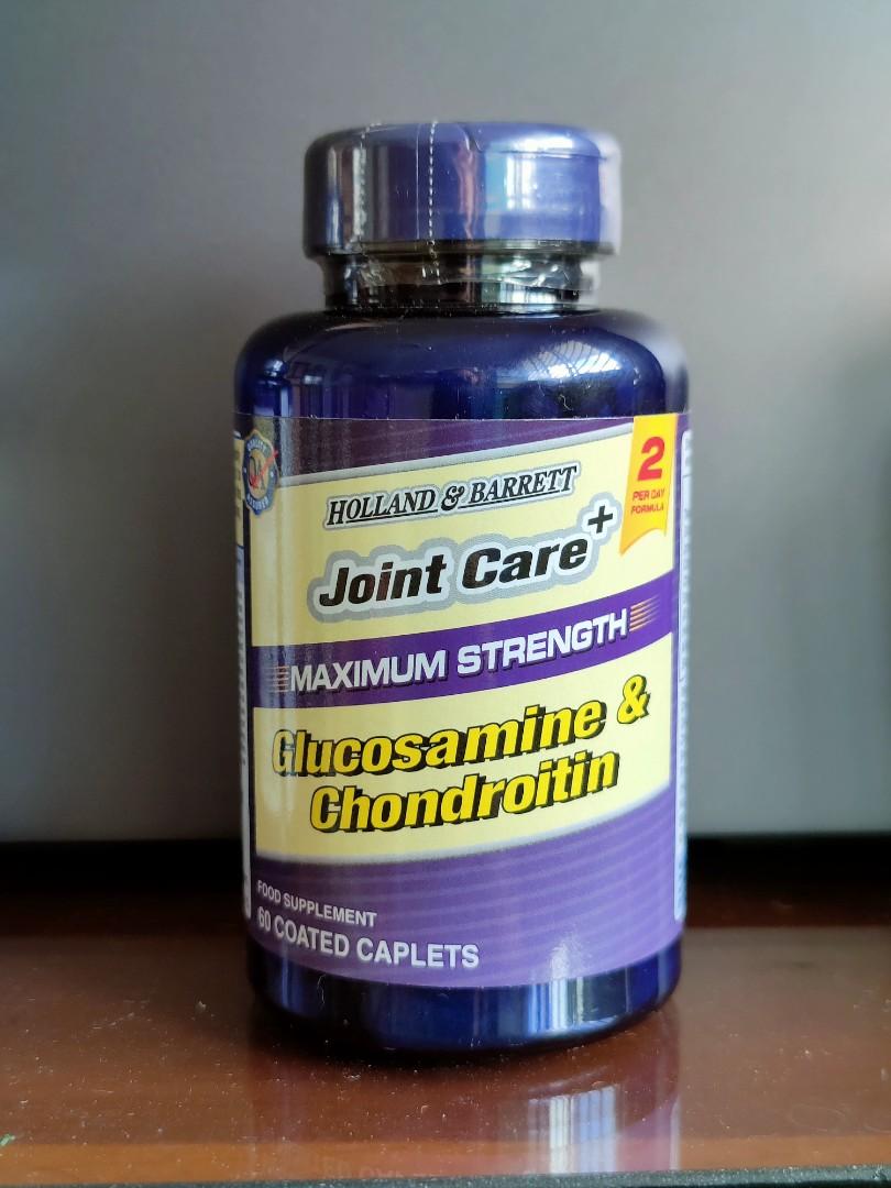 Holland & Barrett Glucosamine Chondroitin Max strength, Health & Nutrition, Health Supplements