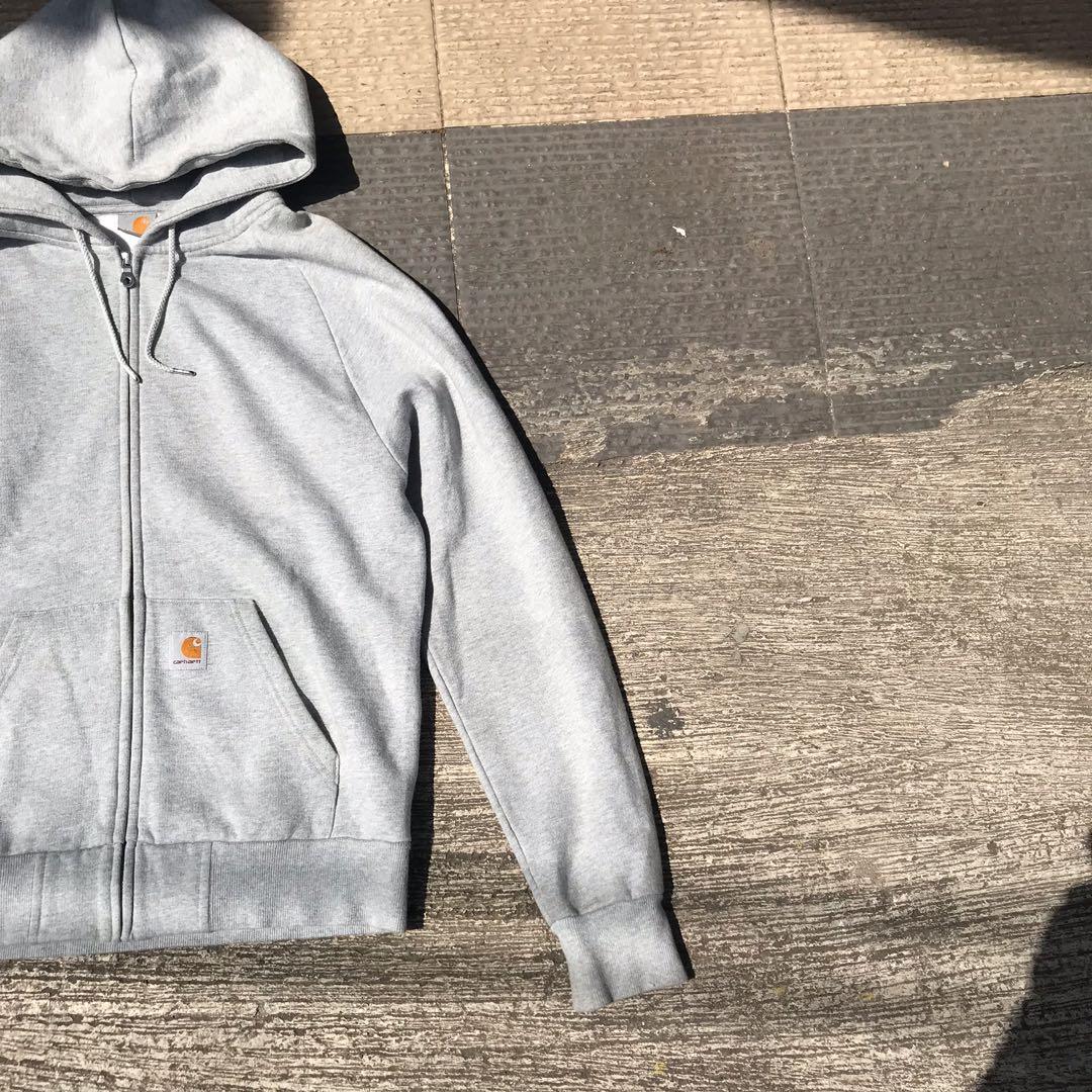 hooded square label jacket carhartt WIP (hoodie carhartt)