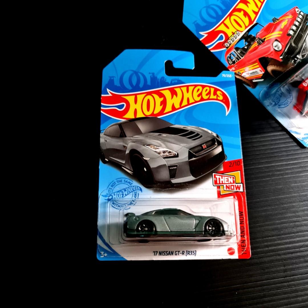Hot Wheels '17 Nissan GT-R (R35) Grey Hotwheels Then And Now, Hobbies ...
