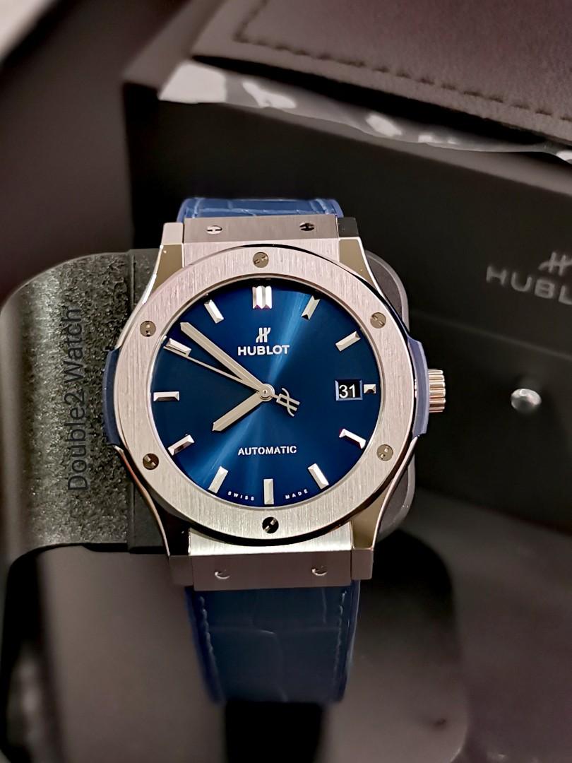 Hublot classic fusion 42mm blue sales