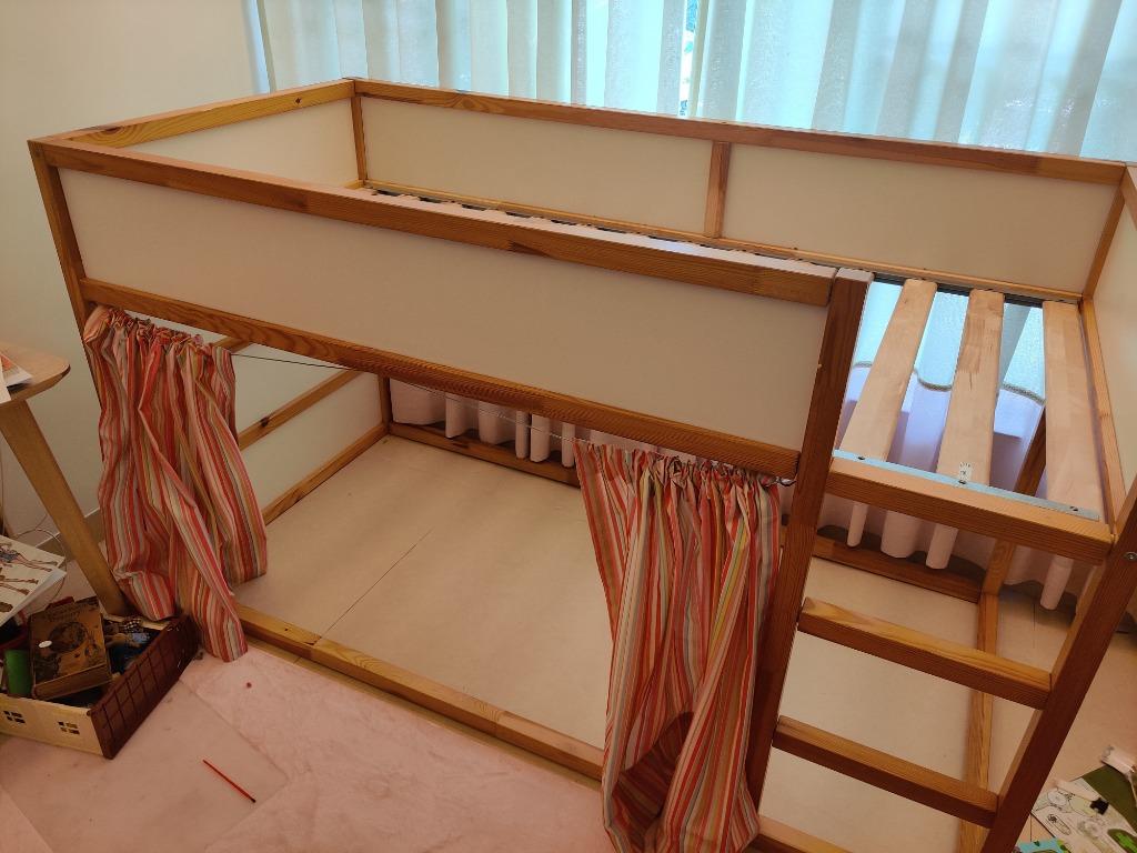 IKEA KURA Loft Bed, 傢俬＆家居, 傢俬, 床架及床褥 Carousell