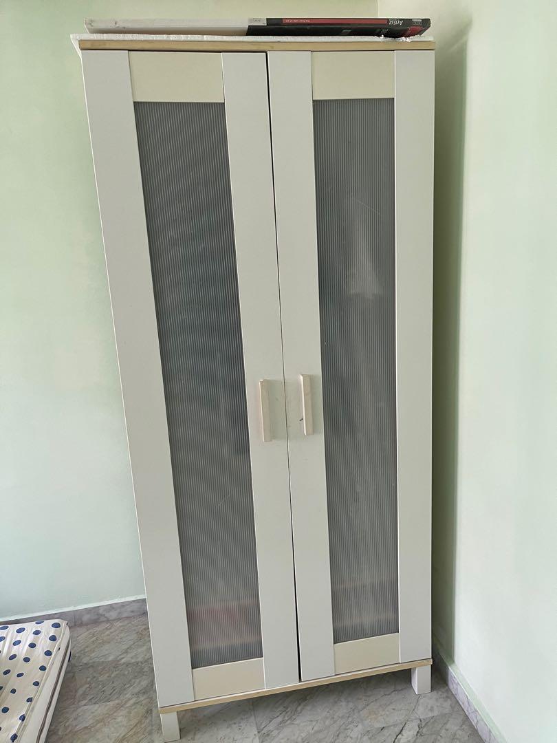 IKEA wardrobe for sale, 2 door, 180 x 50 x 82 cm, Furniture & Home