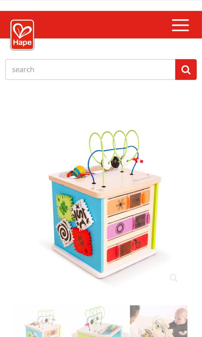 Baby einstein innovation shop station activity cube