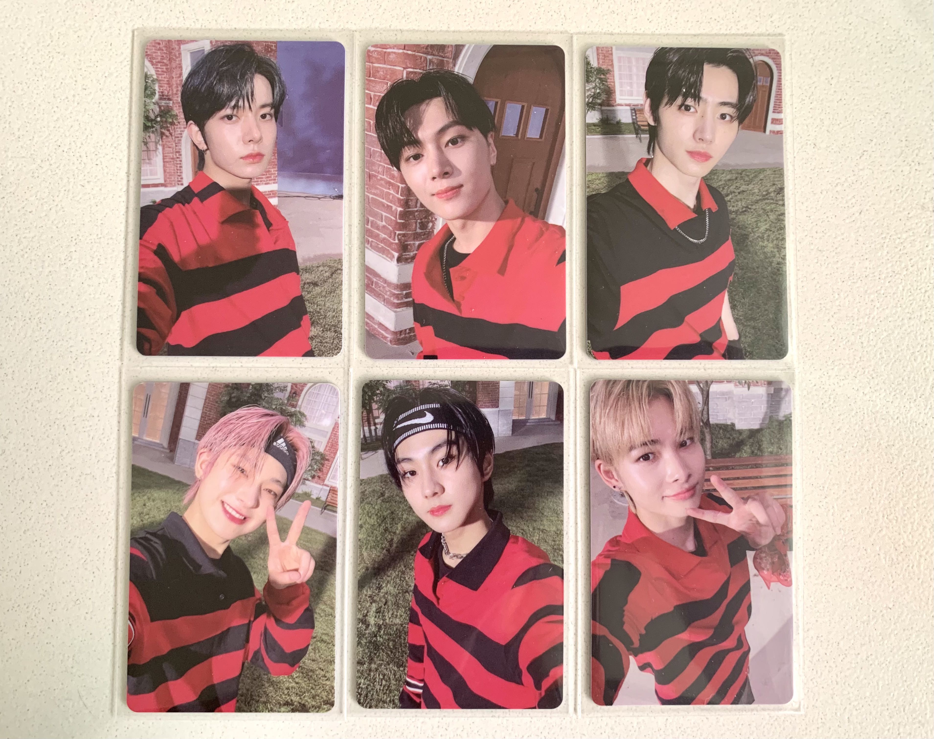 ENHYPEN hybe insight ニキ　set ENHYPEN NI-KI EXHIBITION UNSEEN Photocard Complete Set of 7