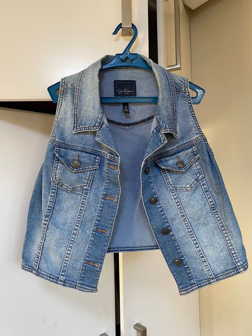 Jessica Simpson Denim Vest, Women's 
