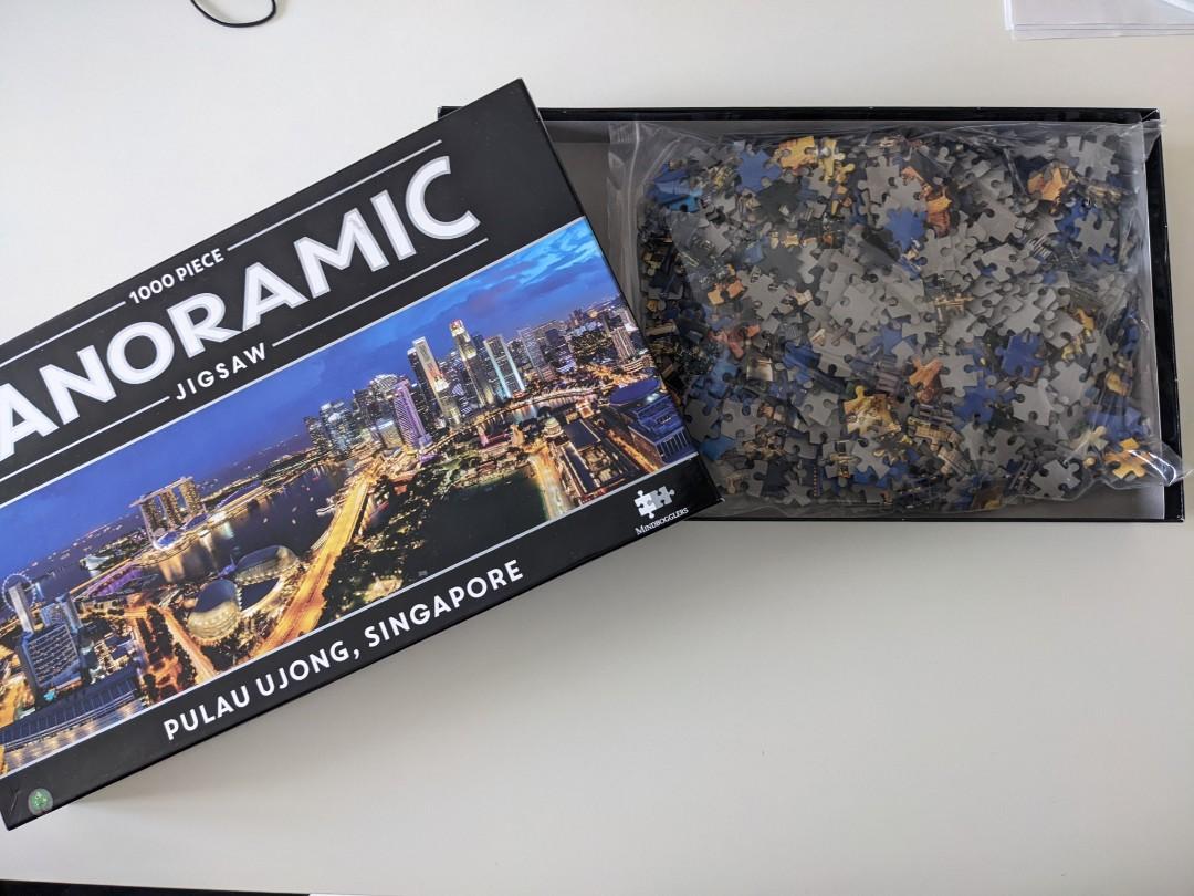 Jigsaw puzzle 1000 pieces (Singapore Skyline), Hobbies & Toys, Toys ...