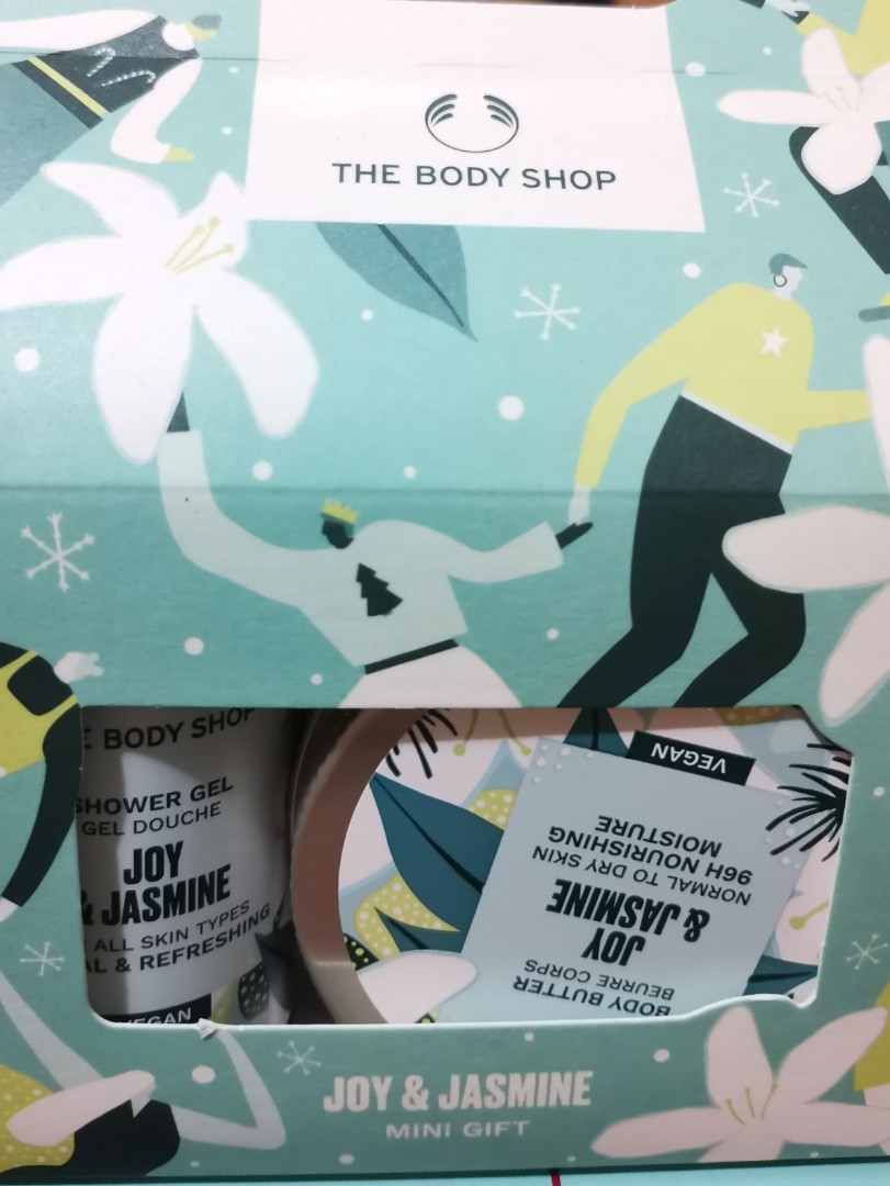 Joy & Jasmine Body shop mini bath set, Beauty & Personal Care, Bath & Body, Bath on Carousell