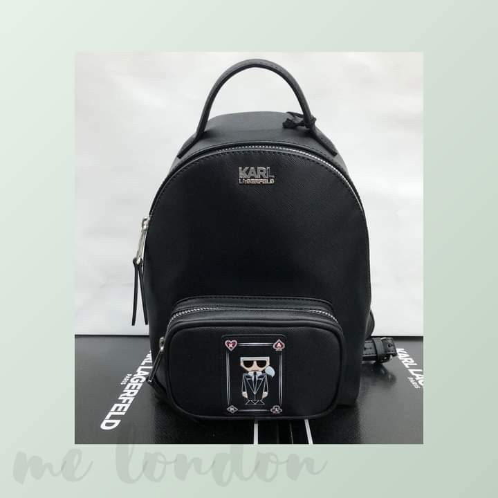 KARL LAGERFELD backpack Silver for girls | NICKIS.com