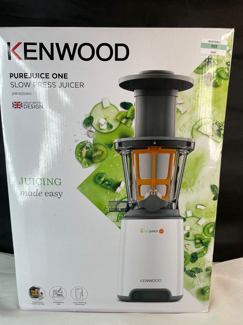 Kenwood JMP400WH Slow Juicer, TV & Home Appliances, Kitchen Appliances