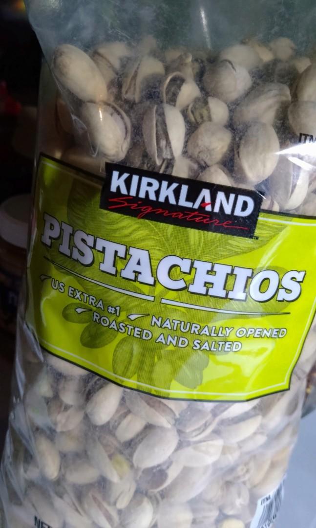 KIRKLAND PISTACHIOS ROASTED AND SEA SALTED NATURALLY OPENED, Food