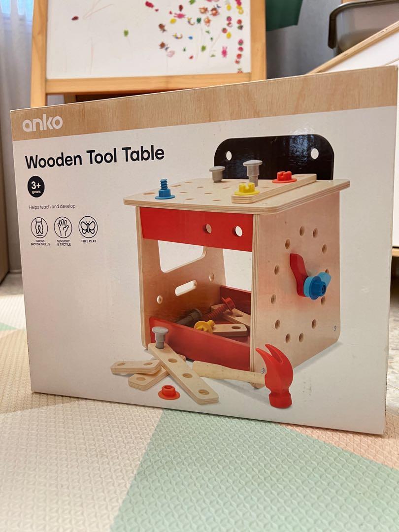 Kmart wooden tool table sale