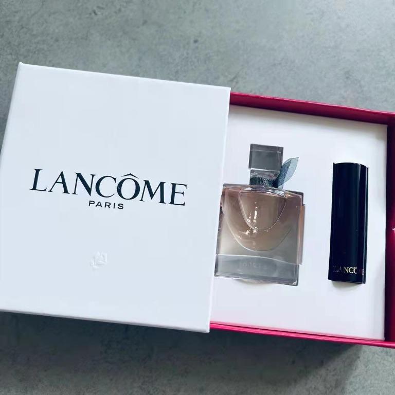 LA VIE EST BELLE EDP MINIATURE + MINI LIPSTICK 202 NUIT & JOUR