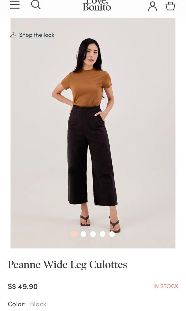 LB Peanne Wide Leg Culottes, Women's 