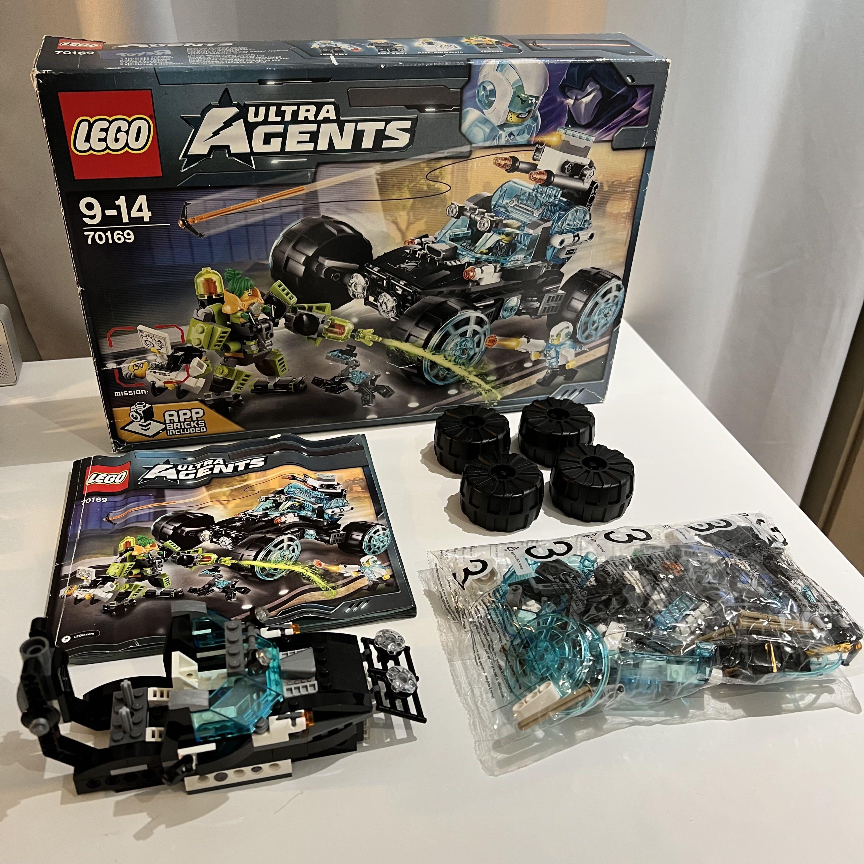 Lego 70169|Ultra Agents|淨車不包人仔|100%正版｜部份已砌｜齊件