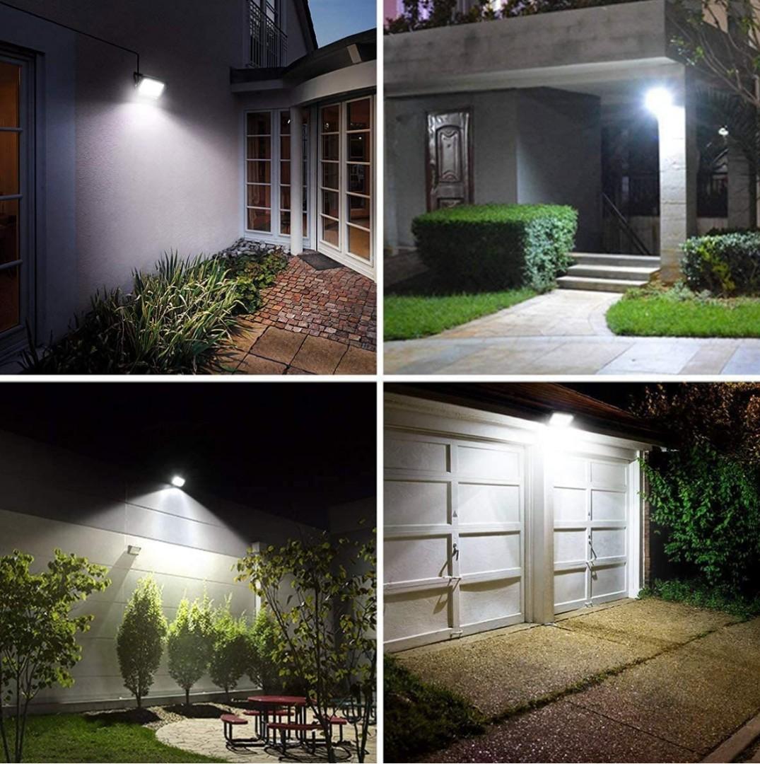 Lepro 50W Led Floodlight Outdoor, 4200LM LED Security Lights, 350W  Incandescent Lamp Equivalent, Waterproof IP65, Daylight White Outdoor Lights  for Warehouse, Playground, Backyard and More, Pack of 2, Furniture  Home  Living,