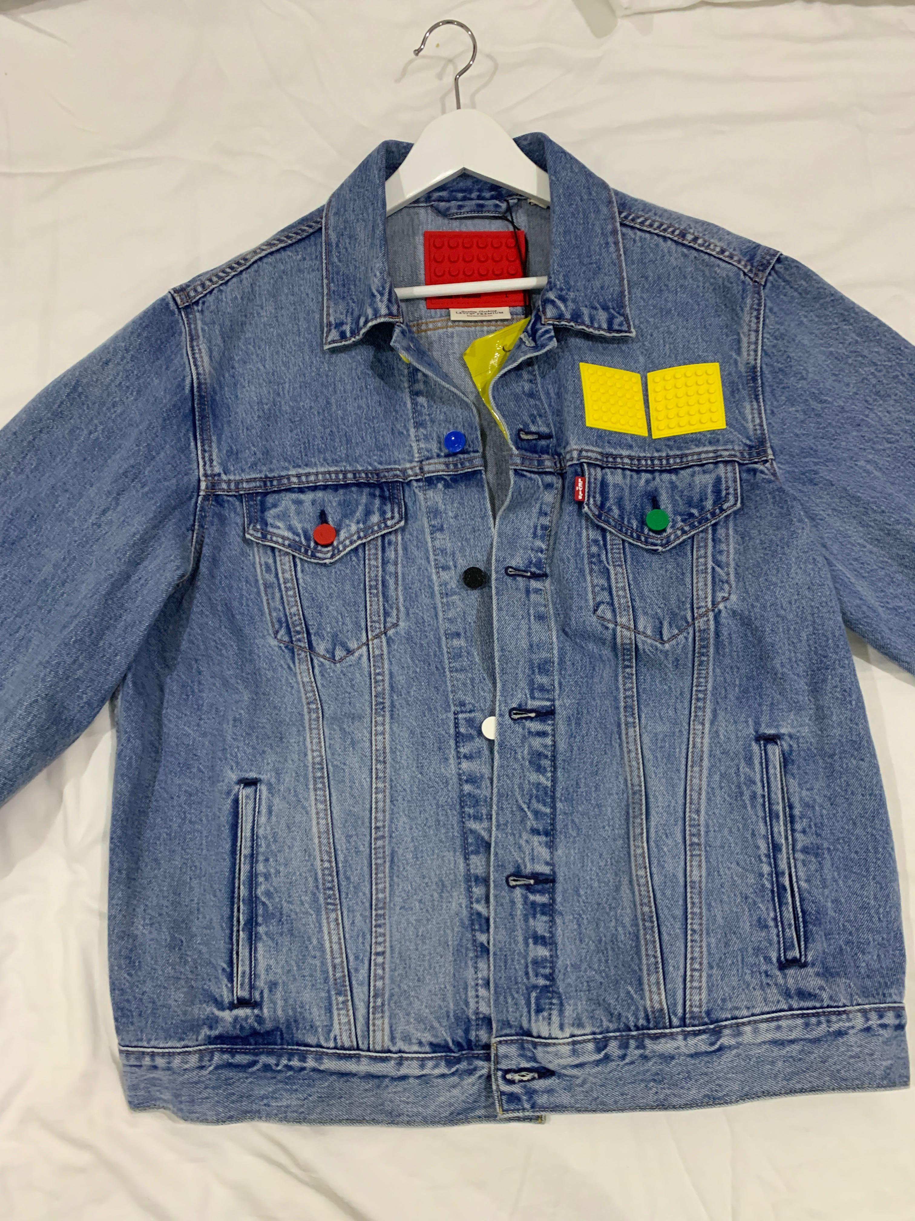 Levis lego denim jacket store