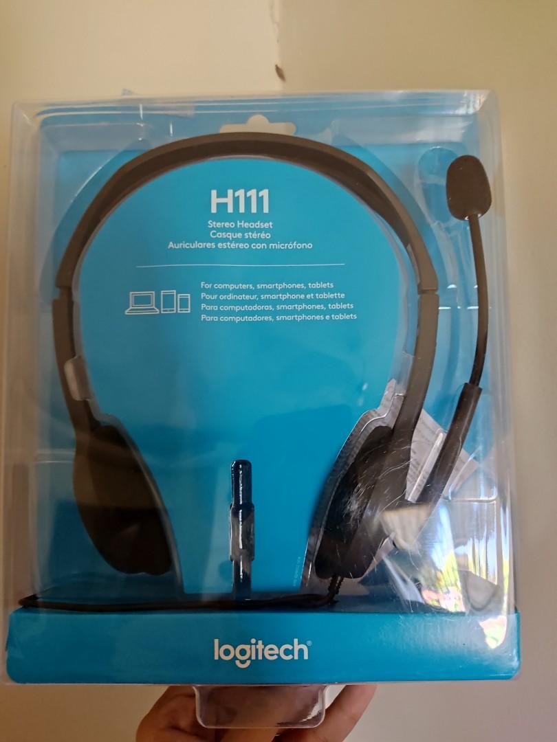 Logitech Noise Reduction Headset, Audio, Headphones & Headsets on