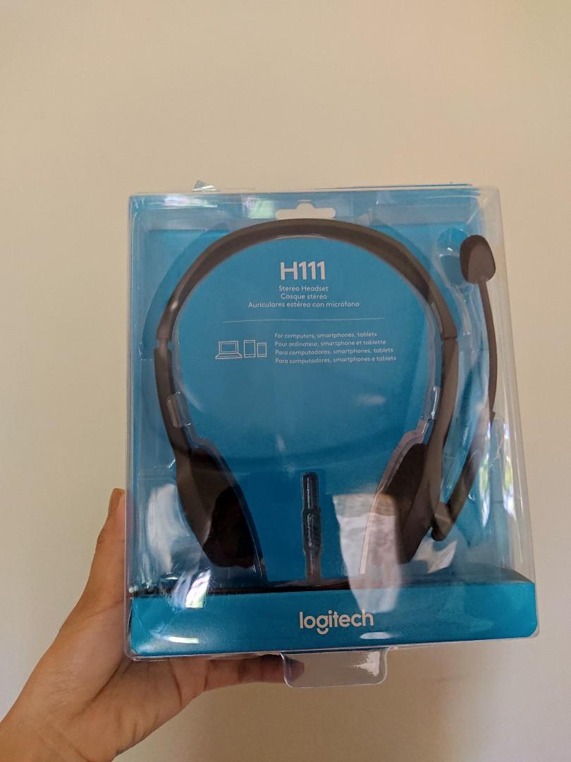 Logitech Noise Reduction Headset, Audio, Headphones & Headsets on