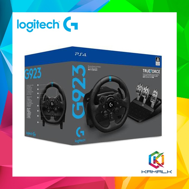 Logitech G923 Trueforce SIM Racing Wheel for PS4 and PC - Out of stock ...